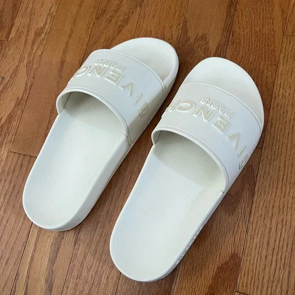 Givenchy flip flops white shop